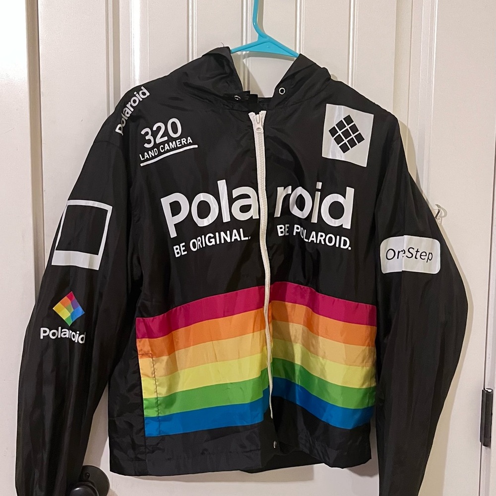 Polaroid Black Mesh Jacket